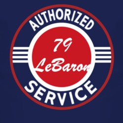 Authorized Service 1979 Chrysler LeBaron Dark T Shirt