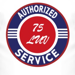 Authorized Service 1975 Chevy LUV T Shirt