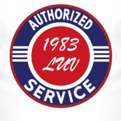 Authorized Service 1983 Chevy LUV T Shirt