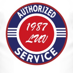 Authorized Service 1987 Chevy LUV T Shirt
