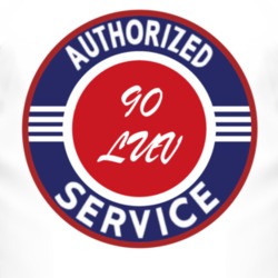Authorized Service 1990 Chevy LUV T Shirt