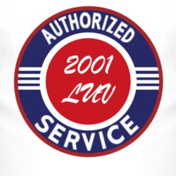 Authorized Service 2001 Chevy LUV T Shirt