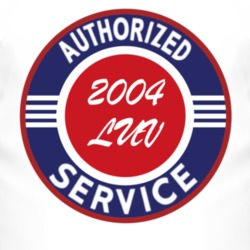 Authorized Service 2004 Chevy LUV T Shirt