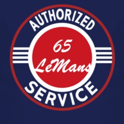 Authorized Service 1965 Pontiac LeMans Dark T Shirt