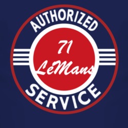 Authorized Service 1971 Pontiac LeMans Dark T Shirt
