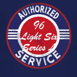 Authorized Service 1996 Chevy Light Six Series L Distressed Look Dark 