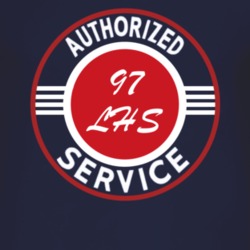Authorized Service 1997 Chrysler LHS Dark T Shirt