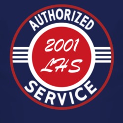 Authorized Service 2001 Chrysler LHS Dark T Shirt
