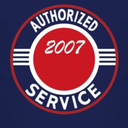 Authorized Service 2007 Liberty Dark T Shirt