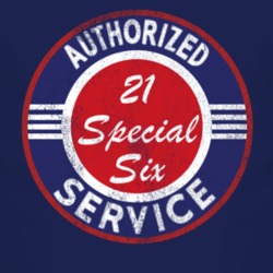 Authorized Service 1921 Studebaker Special Six Distressed Look Dark T 