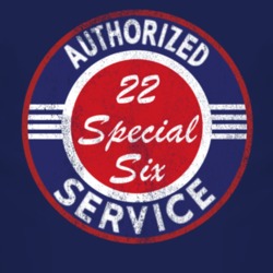Authorized Service 1922 Studebaker Special Six Distressed Look Dark T 