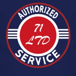 Authorized Service 1971 LTD Dark T Shirt