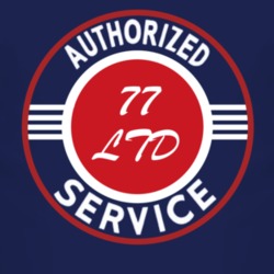 Authorized Service 1977 LTD Dark T Shirt