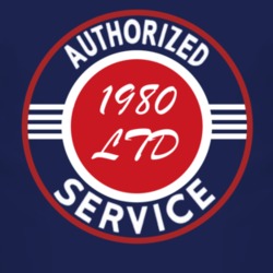 Authorized Service 1980 LTD Dark T Shirt