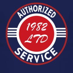 Authorized Service 1982 LTD Dark T Shirt