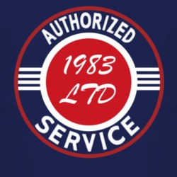 Authorized Service 1983 LTD Dark T Shirt