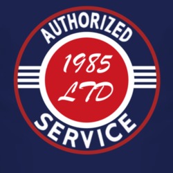 Authorized Service 1985 LTD Dark T Shirt
