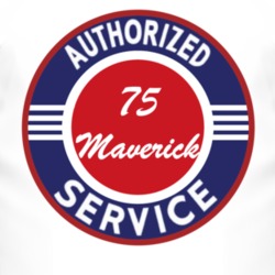 Authorized Service 1975 Maverick T Shirt