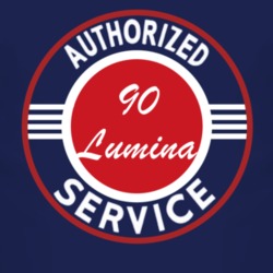 Authorized Service 1990 Chevy Lumina Dark T Shirt