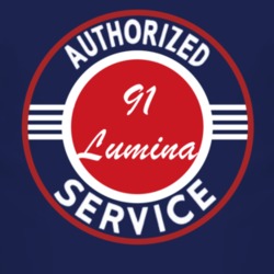 Authorized Service 1991 Chevy Lumina Dark T Shirt