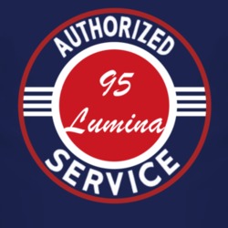 Authorized Service 1995 Chevy Lumina Dark T Shirt