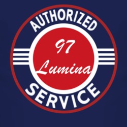 Authorized Service 1997 Chevy Lumina Dark T Shirt