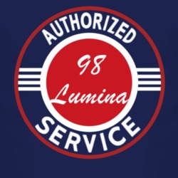 Authorized Service 1998 Chevy Lumina Dark T Shirt