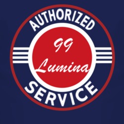 Authorized Service 1999 Chevy Lumina Dark T Shirt