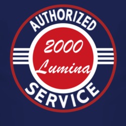 Authorized Service 2000 Chevy Lumina Dark T Shirt