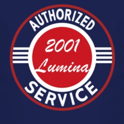 Authorized Service 2001 Chevy Lumina Dark T Shirt