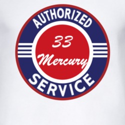 Authorized Service 1933 Chevy Mercury T Shirt