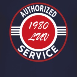 Authorized Service 1980 Chevy LUV Dark T Shirt