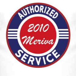 Authorized Service 2010 Chevy Meriva T Shirt
