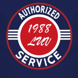 Authorized Service 1988 Chevy LUV Dark T Shirt