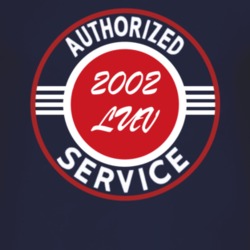 Authorized Service 2002 Chevy LUV Dark T Shirt