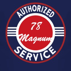 Authorized Service 1978 Dodge Magnum Dark T Shirt
