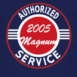 Authorized Service 2005 Dodge Magnum Dark T Shirt