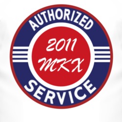 Authorized Service 2011 Lincoln MKX T Shirt