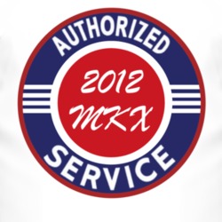 Authorized Service 2012 Lincoln MKX T Shirt