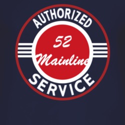 Authorized Service 1952 Mainline Dark T Shirt