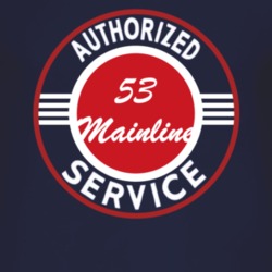 Authorized Service 1953 Mainline Dark T Shirt