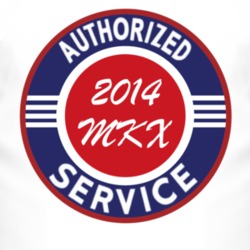 Authorized Service 2014 Lincoln MKX T Shirt