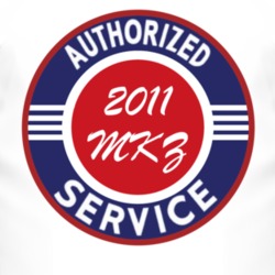 Authorized Service 2011 Lincoln MKZ T Shirt