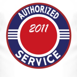 Authorized Service 2011 Mojave T Shirt