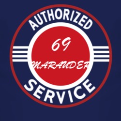 Authorized Service 1969 MERCURY MARAUDER Dark T Shirt