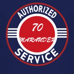 Authorized Service 1970 MERCURY MARAUDER Dark T Shirt