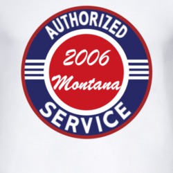 Authorized Service 2006 Chevy Montana T Shirt
