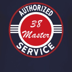 Authorized Service 1938 Chevy Master Dark T Shirt