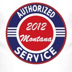 Authorized Service 2012 Chevy Montana T Shirt