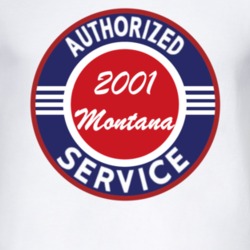 Authorized Service 2001 Pontiac Montana T Shirt
